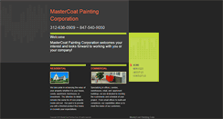 Desktop Screenshot of mastercoatpainting.com
