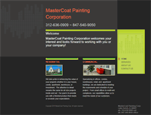 Tablet Screenshot of mastercoatpainting.com